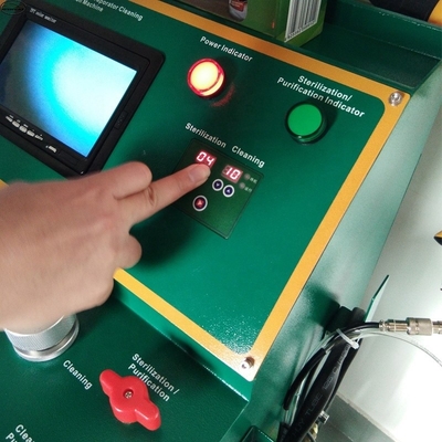 Máquina de limpeza de bobinas de evaporador de metal ACC-911 220V com tubo de névoa de 3 m