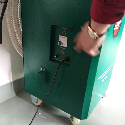 Máquina de limpeza de bobinas de evaporador de metal ACC-911 220V com tubo de névoa de 3 m