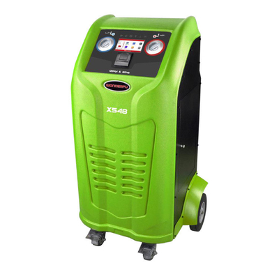 Máquina de recuperação de refrigerante AC cinza a vácuo para R134a e 1234yf
