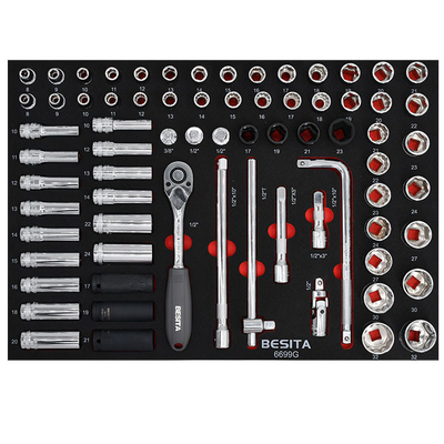 365pcs Tool Set Trolley 7 Drawer Trolley Móvel Para Poupar Espaço na Garagem