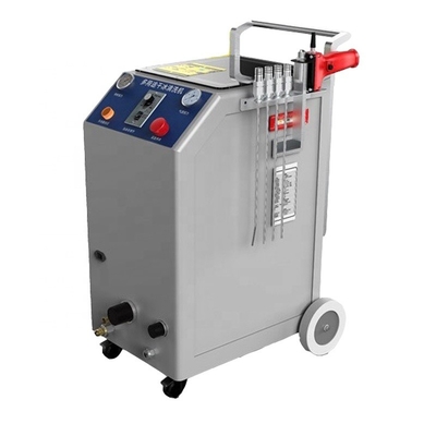 Máquina de vento de gelo seco cinza 1,5 kg/min Capacidade para limpeza de carbono do motor de automóvel