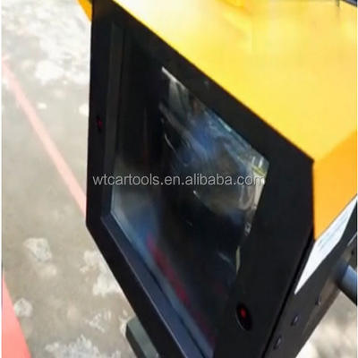 Teste de faróis NHD-8101 de aço com função de alinhamento a laser Largura 59cm