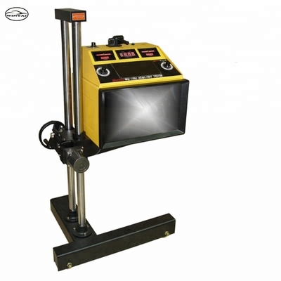 60 kg NHD-1050 Tester de faróis automóveis com medição de desvio do eixo óptico
