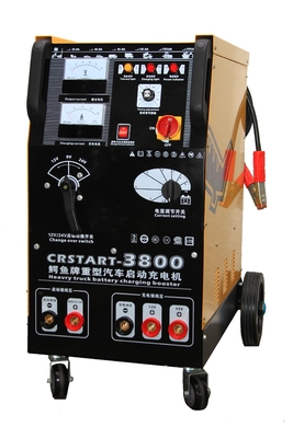 Carregador de bateria metálica de 24 V e reforço para veículos pesados de caminhão-autocarro