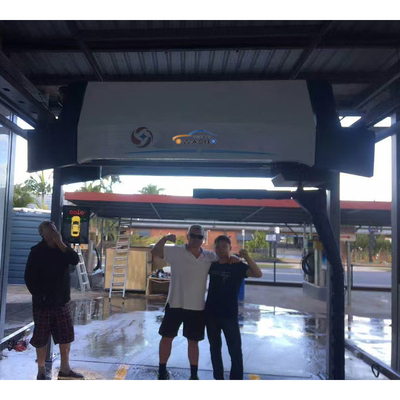 120 bar Máquina de Lavar Automóveis Totalmente Automática Máquina de Lavar Automóveis 4 secadores de ar Lavar Sistema de Reciclagem de Água 360 Toque Grátis Máquina de Lavar Automóveis Serviço 24 horas Robô automático de lavagem de automóveis