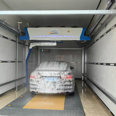 120 bar Máquina de Lavar Automóveis Totalmente Automática Máquina de Lavar Automóveis 4 secadores de ar Lavar Sistema de Reciclagem de Água 360 Toque Grátis Máquina de Lavar Automóveis Serviço 24 horas Robô automático de lavagem de automóveis