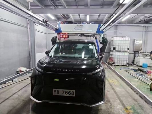 LJ360 Máquina de lavar carros 380V/50Kw Automática Toque Gratuito Máquina de Lavar Carros Brushless Equipamento de Lavar Carros Com Trazer Cartão de Crédito máquina de barras de alta pressão Máquina de Lavar Carros Totalmente Automática