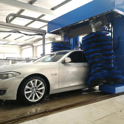 Tipo de retorno Máquina automática de lavar carros com escovas Equipamento automático de lavagem de carros de alta qualidade Máquina automática de lavagem de carros de alta pressão