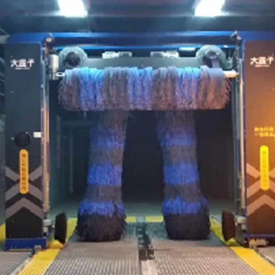 Tipo de retorno Máquina automática de lavar carros com escovas Equipamento automático de lavagem de carros de alta qualidade Máquina automática de lavagem de carros de alta pressão