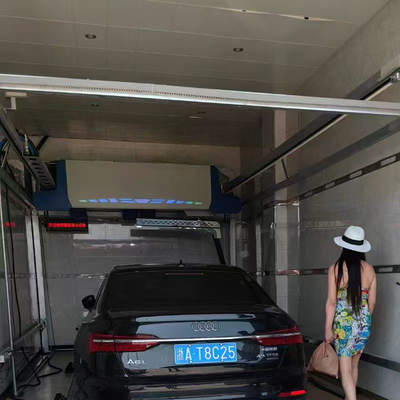 Sistema de lavagem automática sem toque completo 380V Operação de segurança Lavadora automática de automóveis Sistema de reciclagem de água de lavagem automática de automóveis Máquina de lavagem automática de alta pressão