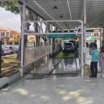 Sistema de reciclagem de água de lavagem de automóveis de alta eficiência de 110L Automático de lavagem de automóveis sem toque Potência de saída de lavagem de automóveis robótica de 1500W