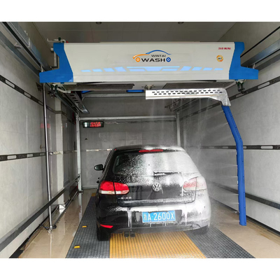 Sistema de reciclagem de água de lavagem de automóveis de alta eficiência de 110L Automático de lavagem de automóveis sem toque Potência de saída de lavagem de automóveis robótica de 1500W