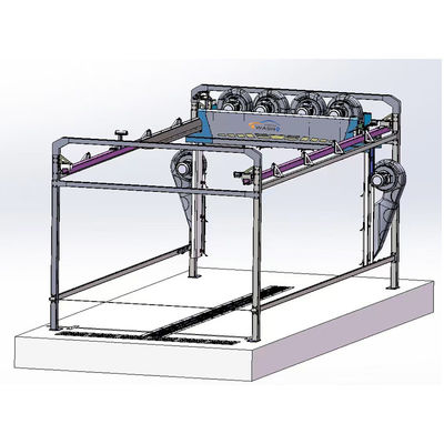 Máquina de lavar automóveis sem toque de braço único