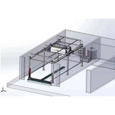 Máquina de Lavagem de Carros Sem Contacto Automática Sem Escovas LJ360 380V/50Kw Com Lavagem Automática Rollover Sem Toque e Aceitação de Cartão de Crédito