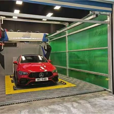 Sistema de Lavagem de Carros Rollover Aço Inoxidável 304  Máquina de Lavagem de Carros Automática Sem Toque Robô de Lavagem de Carros Automático Sem Toque