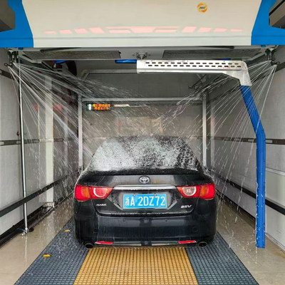 Sistema de Lavagem de Carros Totalmente Automático de Alta Pressão  Máquina de Lavagem de Carros Sem Toque com braço único  Máquina de Água por Osmose Reversa