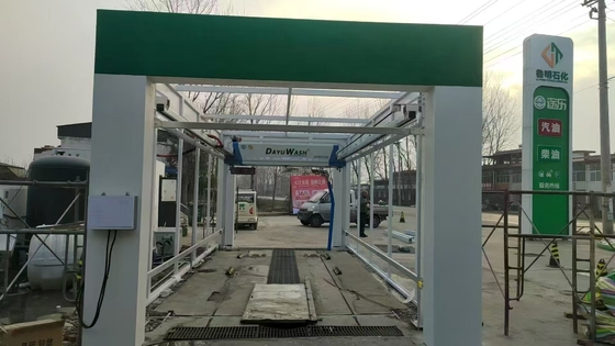 Máquina de Lavagem de Carros 360 de Alta Pressão Máquina de Lavagem de Carros Totalmente Automática com braço único Lavagem de Carros por Inversão
