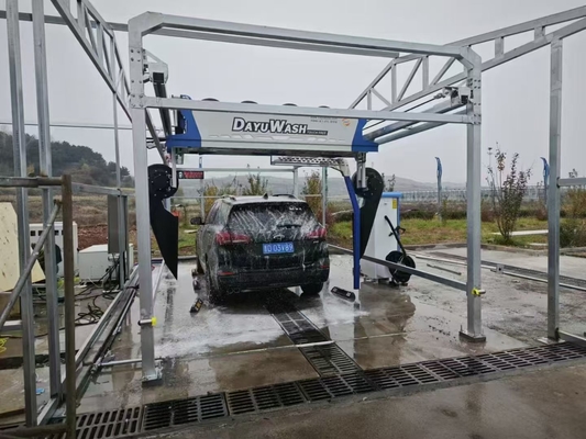 Sistema de recuperação de água de lavagem de automóveis 360 com pressão de lavagem de água de 120 bar Equipamento de lavagem de automóveis sem toque