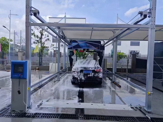 FS360 Máquina de Lavar Carros Totalmente Automática 38Kw 360 Sistema de Reciclagem de Água de Lavagem de Carros com Alta Pressão de Jato de Água