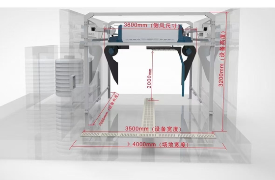 Máquina automática de lavagem de automóveis Equipamento de lavagem de automóveis sem toque Com água Pressão de descarga 120 bar Lava-louça Sistema de recuperação de água Lava-louças robótica