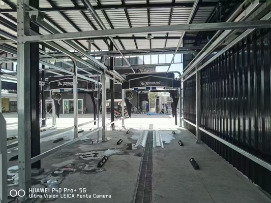 Máquina automática de lavagem de automóveis Equipamento de lavagem de automóveis sem toque Com água Pressão de descarga 120 bar Lava-louça Sistema de recuperação de água Lava-louças robótica