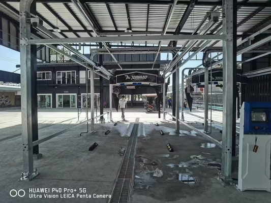 KP-360 Máquina de Lavagem Automática de Carros Sem Toque Equipamento de Lavagem de Carros Com Pressão de Enxágue de Água 120 Bar Sistema de Recuperação de Água para Lavagem de Carros robótico de lavagem de carros