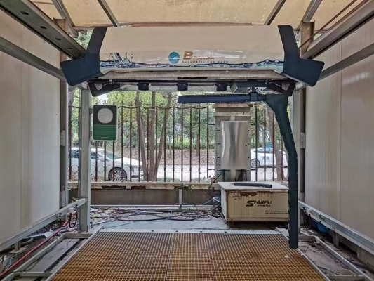 Máquina de Lavar Carros Automática Sem Toque de Metal 7500*3500*3200mm AC380V 100Bar Sistema de Lavagem de Carros Sem Toque