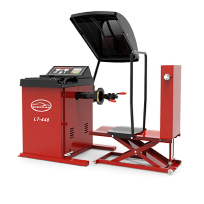 Balanceador de rodas automático com freio elétrico Dispositivo de elevação pneumático Balanceador de pneus Máquina Programas de autocalibração e autodiagnóstico Máquina de balanceamento de pneus de carro
