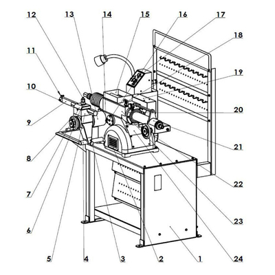Máquina de corte de disco C9370C Para todos os veículos