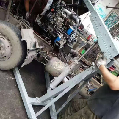 Guindaste de oficina pneumático dobrável para motor 2t