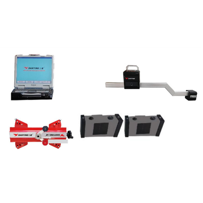 Máquina de alinhamento de rodas de caminhão CCD Con pantalla LCD Equipamento de alinhamento de rodas de ônibus Máquina de alinhamento de rodas pesadas