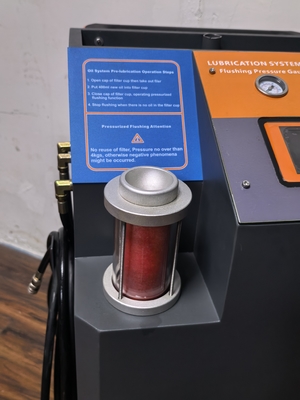 Máquina de Limpeza Automática do Sistema de Óleo Lubrificante Com Função de Contagem