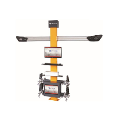 Máquina de alinhamento de pneus de automóveis Metal 110v Máquina de alinhamento de pneus Alta precisão e Alldata gratuita Atualização Máquina de alinhamento de pneus de carro