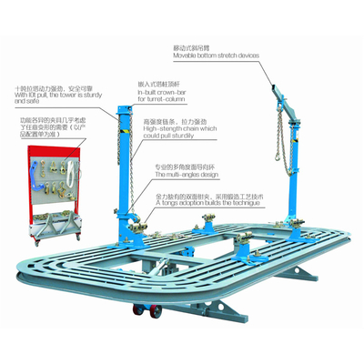 Sistema de reparação de colisão de carroceria de carroceria automática equipamento de reparação de carroceria