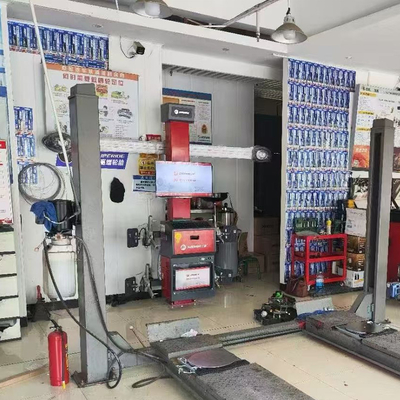 4PCS Câmera Controle por computador Alignador de rodas Sunshine Suporte multilíngüe Sistema de alinhamento de quatro rodas Alignador de rodas 3D