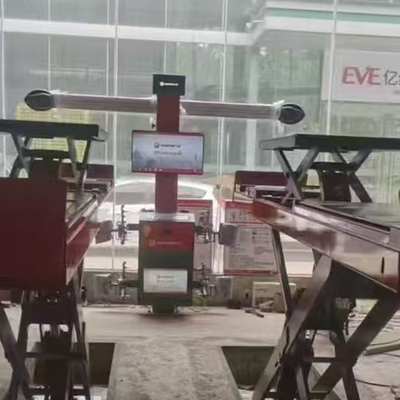 4PCS Câmera Controle por computador Alignador de rodas Sunshine Suporte multilíngüe Sistema de alinhamento de quatro rodas Alignador de rodas 3D