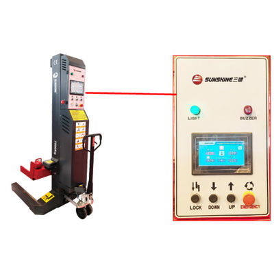 Sistema de elevação móvel de um posto único para veículos comerciais 30 toneladas, 45 toneladas
