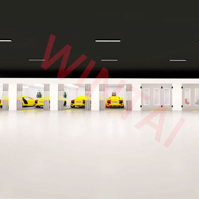 Câmara de Pintura Automotiva com Secagem