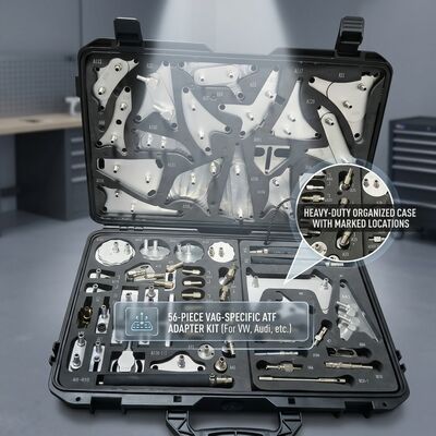 56-piece Audi Volkswagen Group ATF Adaptador Kit Completo VAG Transmissão Serviço Set