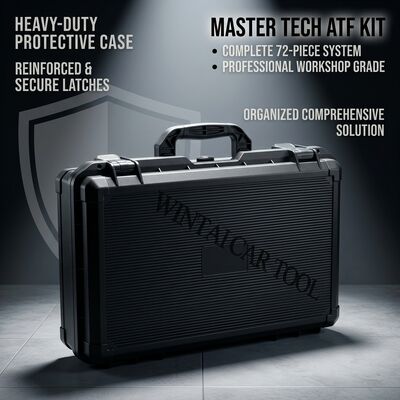 Kit adaptador Master Tech ATF de 72 peças Serviço de transmissão profissional Solução completa de oficina