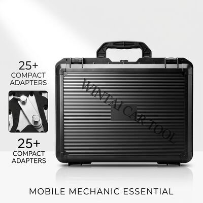 Kit adaptador ATF portátil compacto de 25 peças Ferramenta de serviço de transmissão móvel leve